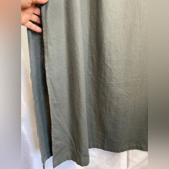 NWT Tendency Sage Green Tapestry Maxi  Dress Ladies SM - Picture 7 of 13